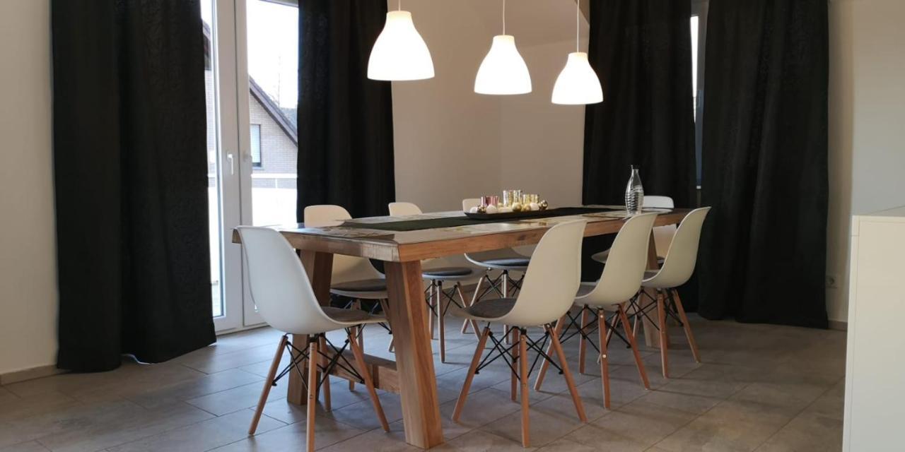バート・エーンハウゼンModern Wohnen I Parkplatz I Wlan I Netflix I Balkon I 6 Schlafplaetzeアパートメント エクステリア 写真